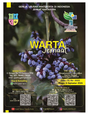 Warta Jemaat 6 September 2026