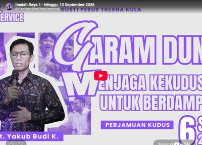 Ibadah Raya 1: 13 September 2026