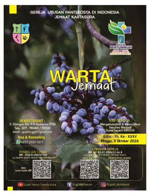 Warta Jemaat 11 Oktober 2026