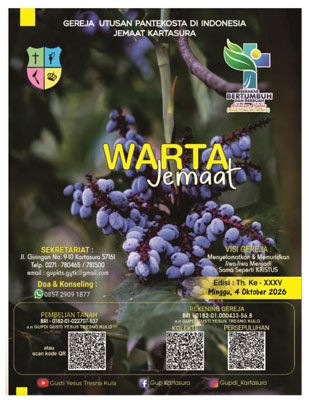 Warta Jemaat 4 Oktober 2026