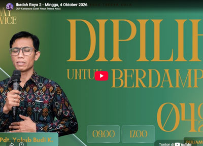 Ibadah Raya 2 & 3: 4 Oktober 2026