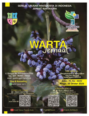 Warta Jemaat 25 Oktober 2026